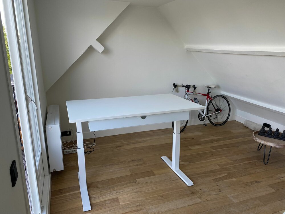 Design Elektrisch Zit-Sta Bureau - SteelForce 470 - Worktrainer.nl
