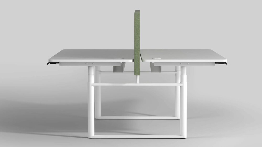 Linak Duo Bench Milano Duo IC | Worktrainer.nl