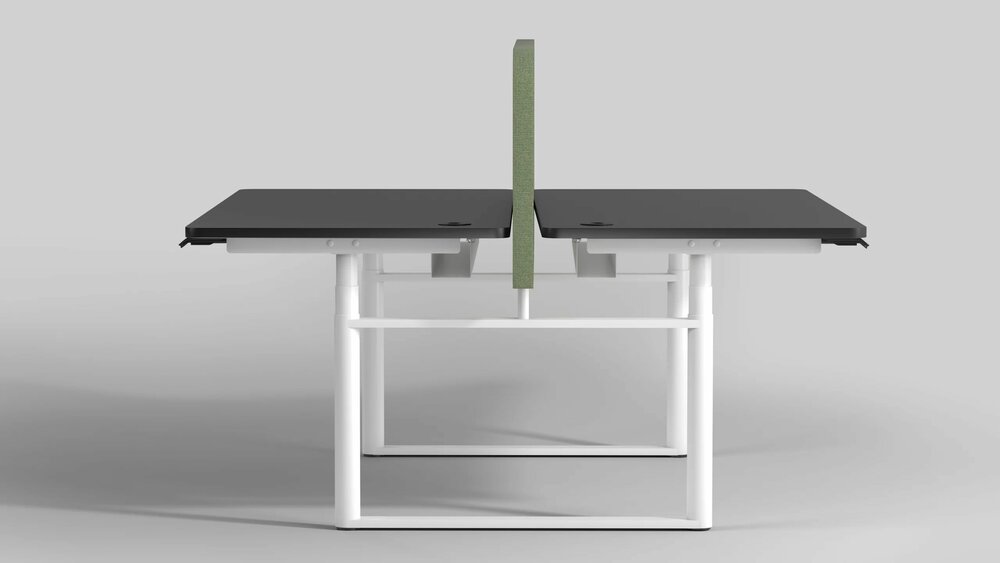 Linak Duo Bench Milano Duo IC | Worktrainer.nl