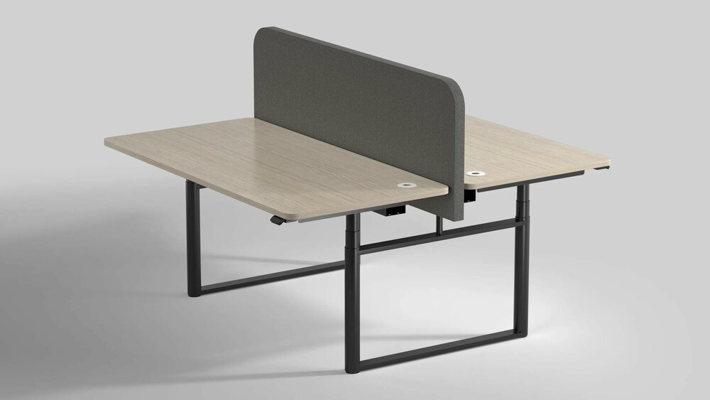 Linak Duo Bench Milano Duo IC | Worktrainer.nl