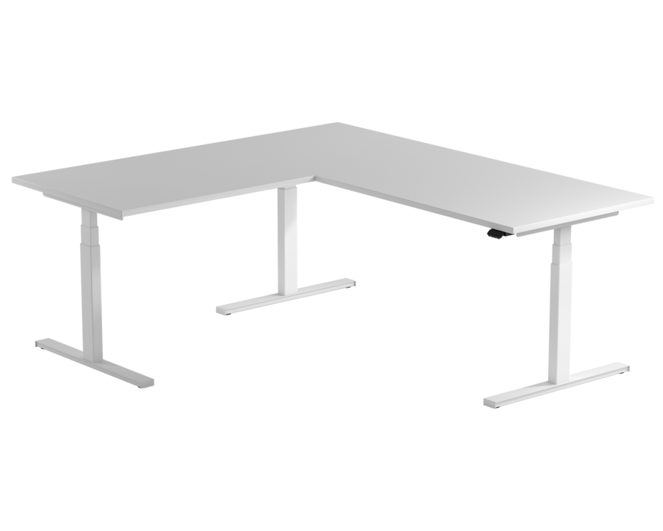 Elektrisch Zit-Sta Bureau - Linak SmartDesk - Worktrainer.nl