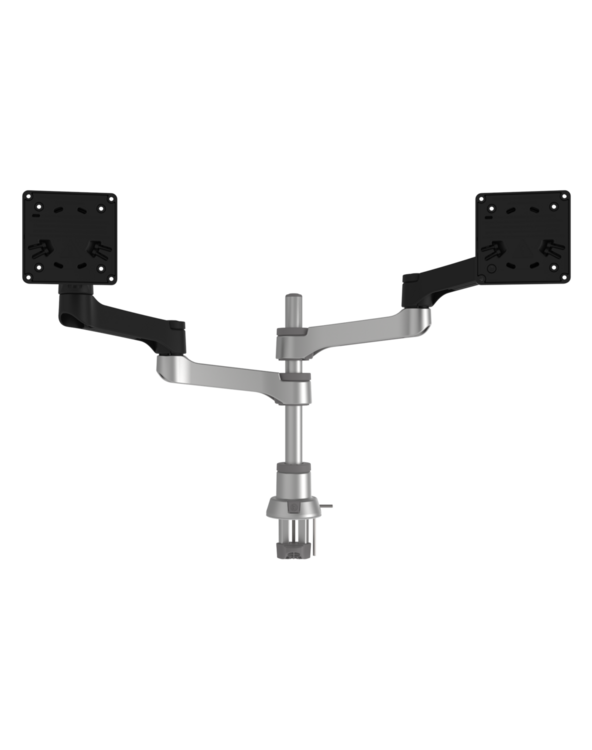 R-Go Zepher monitorarm double Worktrainer.com