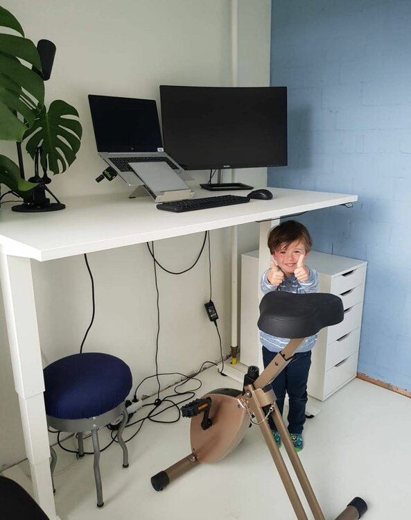 Bureaufiets deskbikes worktrainer.nl