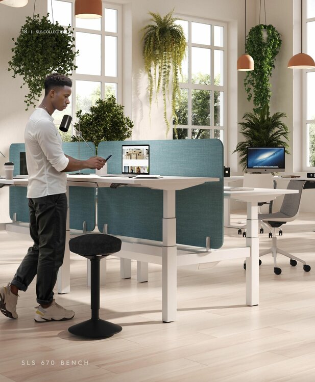 SteelForce 670 Duo | Double Electric Sit-Stand Desk