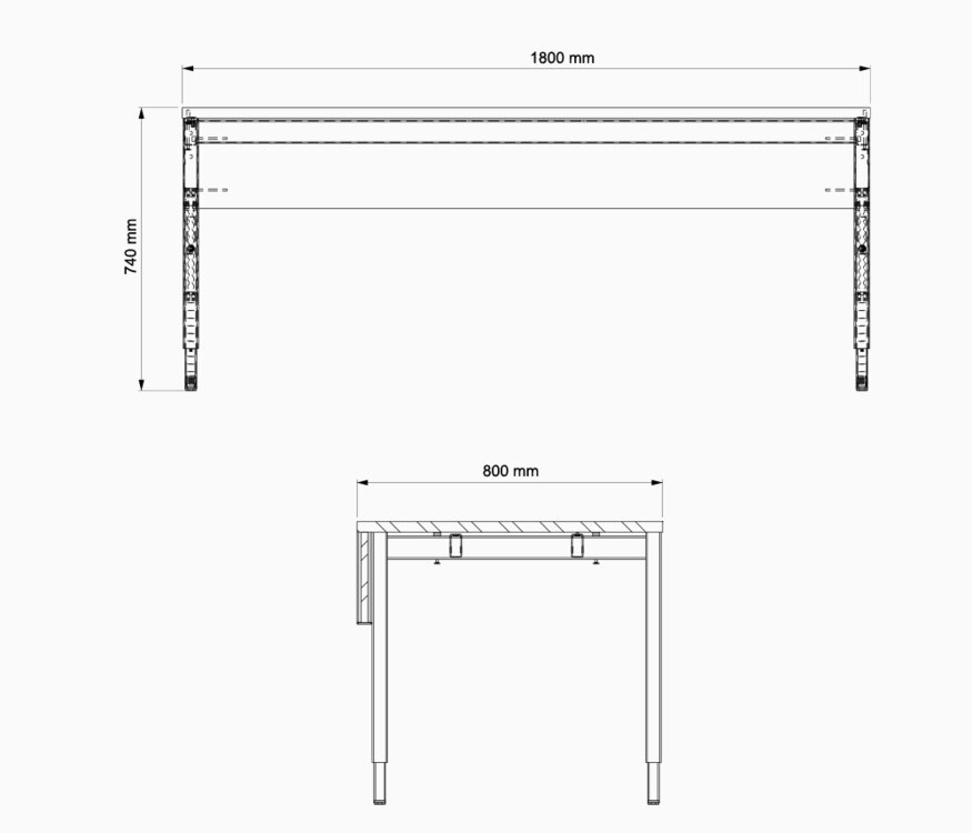 WorkBuddy | In Hoogte Verstelbare Werktafel | Worktrainer