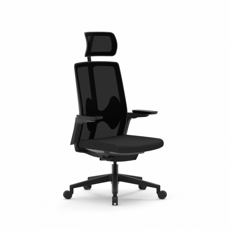 Butterfly Ergonomische Bureaustoel | Verstelbare Rugleuning | Comfortabel Kantoorstoel Design