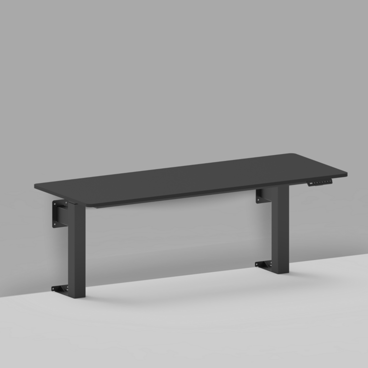 WallDesk Duo | Elektrische Zit-Sta Muurtafel