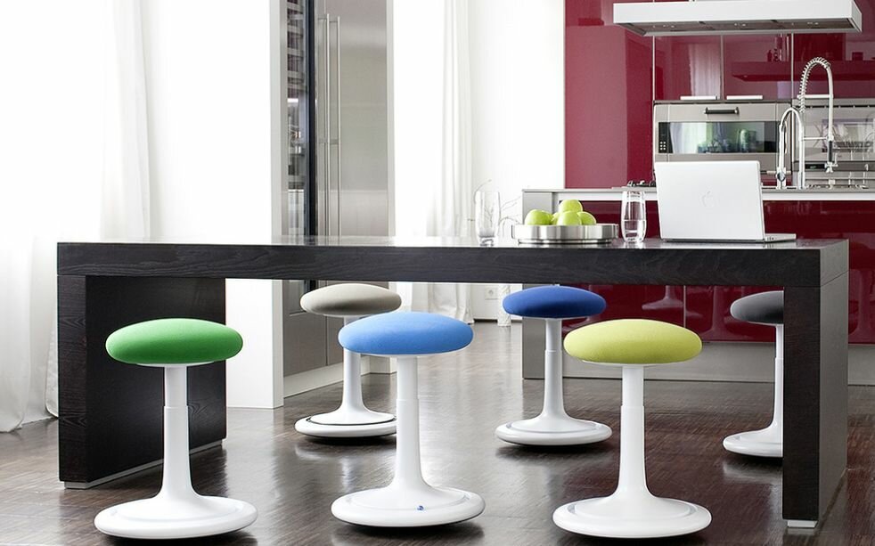 Ongo balance stool, active sitting at work/active working