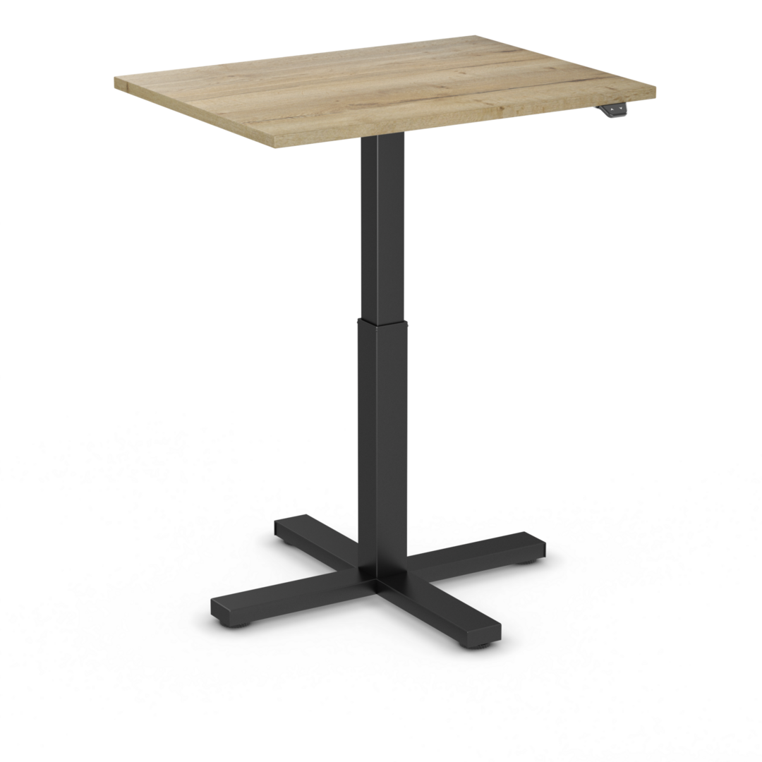 SteelForce 370 Single Column Small Electric Sit Stand Desk