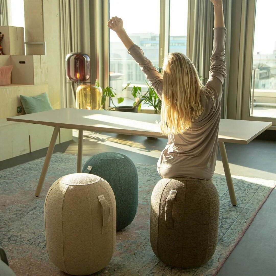 Sitting ball VLUV STOV | In very beautiful colours | Worktrainer.com