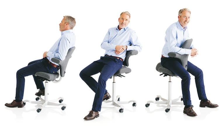 Capisco Forward Leaning Office Saddle Chair