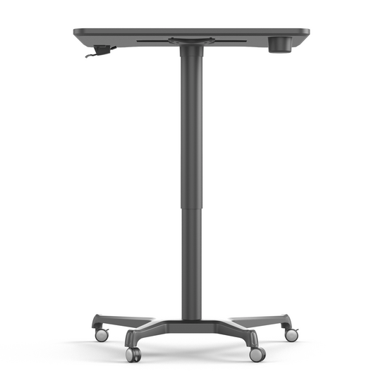 Single Leg Desk | Small Gasspring Sit-Stand Desk