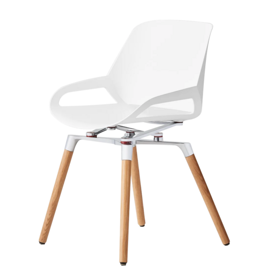 Numo design stoel | actief meubilair | numo houtepoten | worktrainer.nl | worktrainer.com