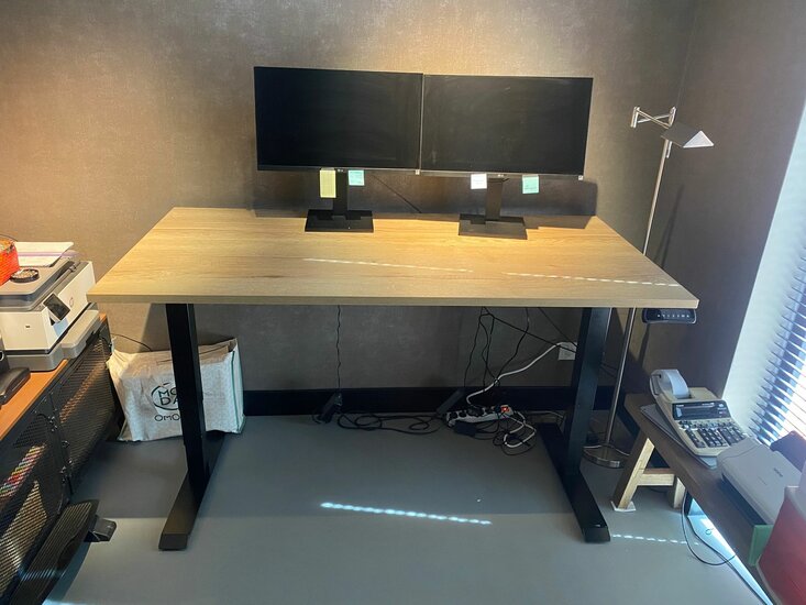 Sit stand desk StudyDesk Pro Large Healthy kome office