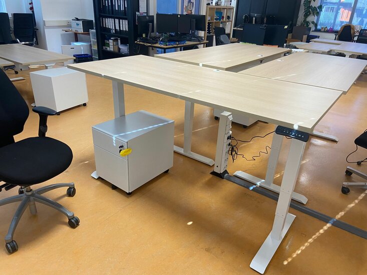 Seperate tops table tops for desks Worktrainer.com