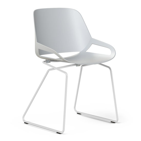 Numo design stoel | actief meubilair | numo met slede | worktrainer.nl | worktrainer.com