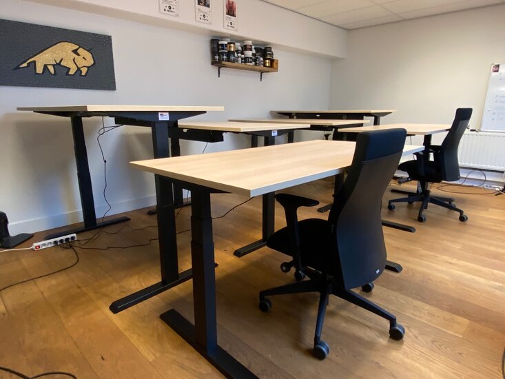Sit stand desk StudyDesk Pro Large Healthy kome office