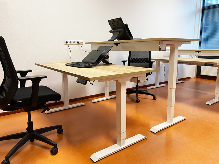 Sit stand desk StudyDesk Pro Large Healthy kome office