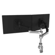 R-Go Zepher monitorarm double Worktrainer.com