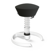 Swopper Aeris Zit-Sta Beweegkruk actief veer Premium Leer worktrainer.nl