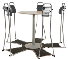 Stand4Work vergaderset Stand 4 Work S4W multicolor worktrainer.nl
