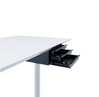 Pennenladen Zwart 3 laden opbergers voor bureaus Worktrainer.nl