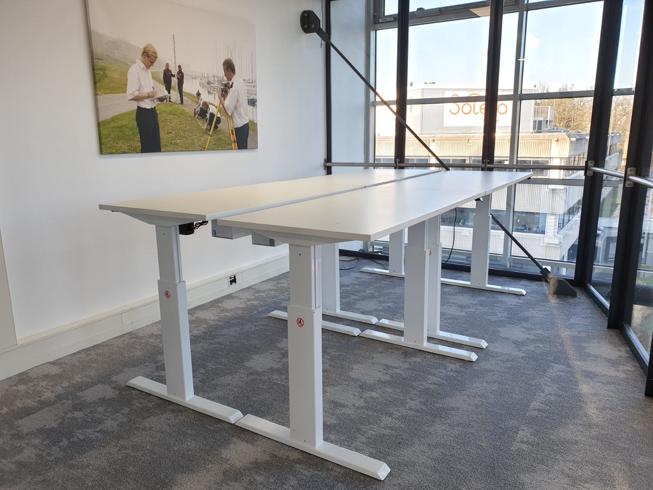 Onwijs Sit stand desk A140 | Electronically adjustable in height BR-13