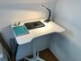 Klein gasveer zit-sta bureau - Single Leg Desk