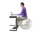 Sit 'n' gym sitball officeball active furniture officeball worktainer.nl worktrainer.com