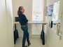 Design Hoog Laag Bureau - Elektrisch Zit-Sta Bureau - OakDesk - Worktrainer.nl 