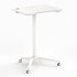 Single Leg Desk | Small Gasspring Sit-Stand Desk