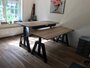 Design Hoog Laag Bureau - Elektrisch Zit-Sta Bureau - OakDesk - Worktrainer.nl 