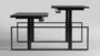 Linak Square Duo Bench Duo Highspeed | Worktrainer.nl