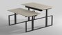 Linak Square Duo Bench Duo Highspeed | Worktrainer.nl