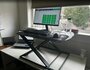 Gas Spring Sit-Stand Desk Converter - Ultra Slim