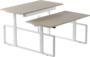 Linak Square Duo Bench Duo Highspeed | Worktrainer.nl