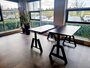 Design Hoog Laag Bureau - Elektrisch Zit-Sta Bureau - OakDesk - Worktrainer.nl 