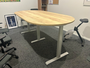 Meeting table height adjustable Worktrainer.com