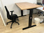 Aluforce 140 bureau | wissel staan en zitten achter je bureau af | Worktrainer.nl