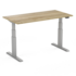 Zeer stabiel zit-sta bureau - Steelforce 270 - Worktrainer.nl