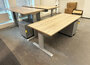 Zeer stabiel zit-sta bureau - Steelforce 270 - Worktrainer.nl