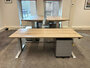 Zeer stabiel zit-sta bureau - Steelforce 270 - Worktrainer.nl
