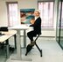 Zeer stabiel zit-sta bureau - Steelforce 270 - Worktrainer.nl