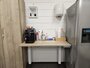 Zwart WallDesk Duo | Elektrische Zit-Sta Muurtafel