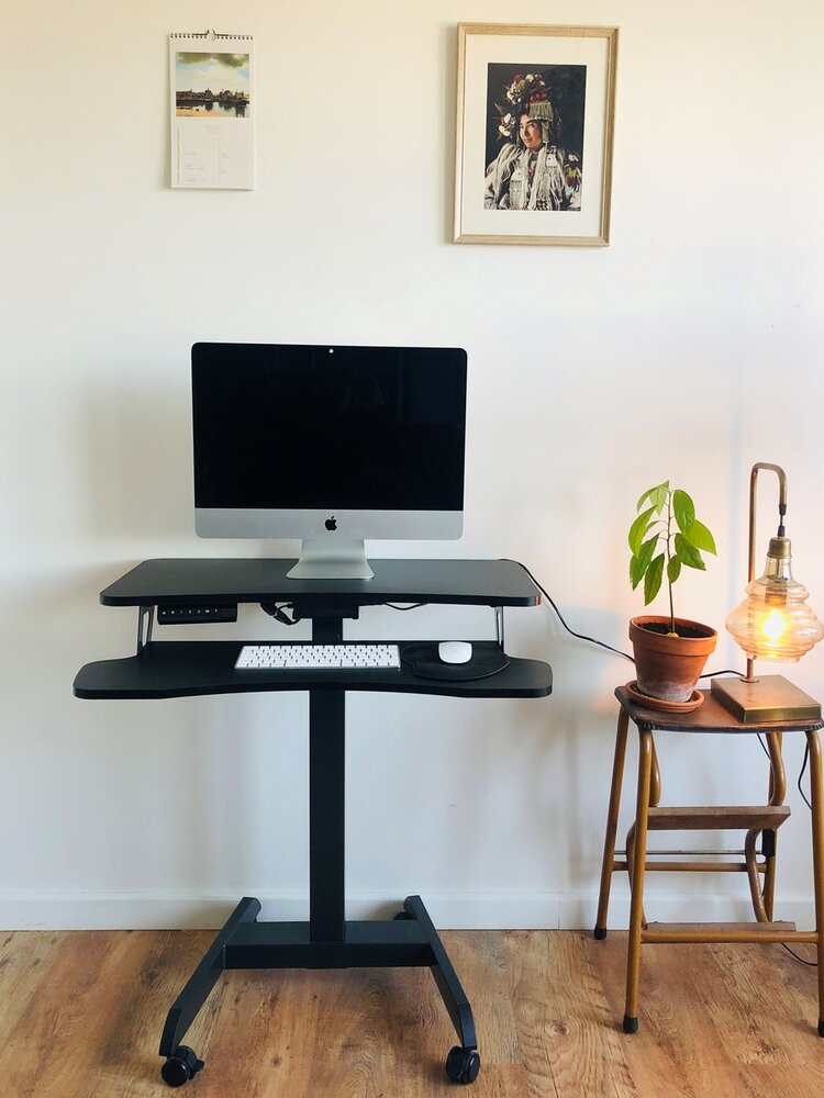 UPdesk High Electric | Small Sit-Stand Desk