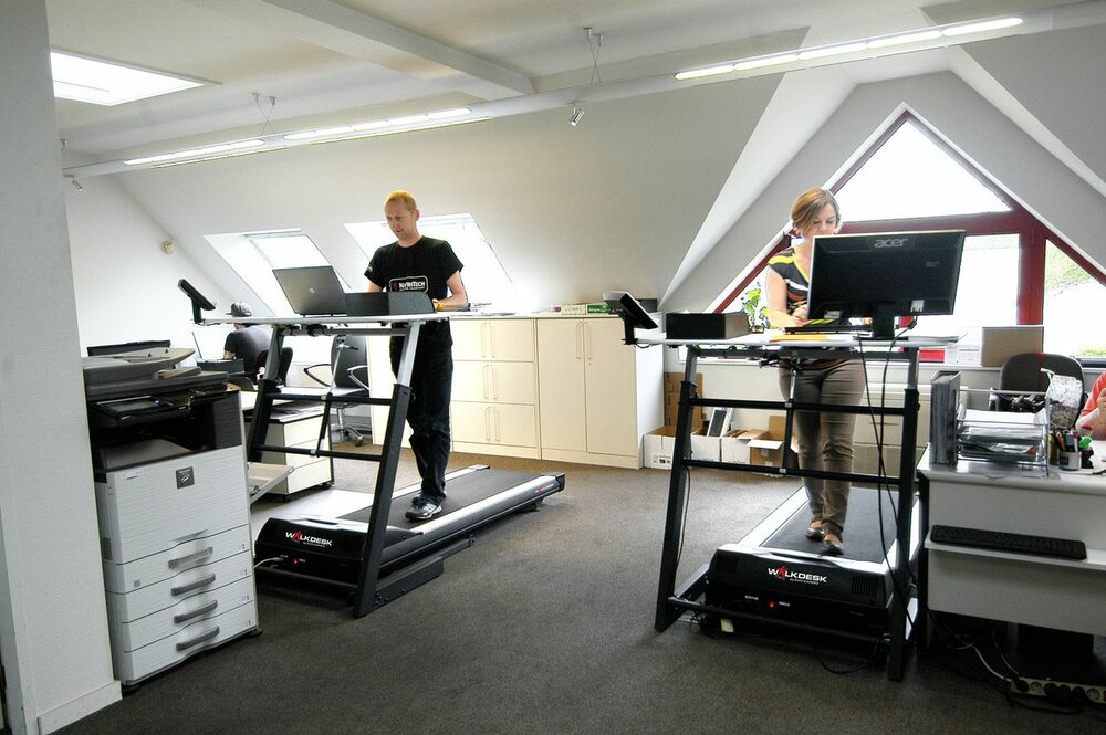 Walkdesk™ WTB600 Treadmill Desk| Treadmill with Gasspring Standing Desk included