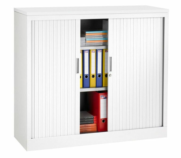 Roller-door cabinet 105 x 120 cm