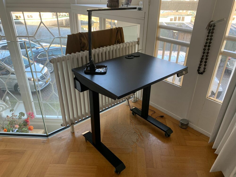  StudyDesk | Small Electric Sit-Stand Desk