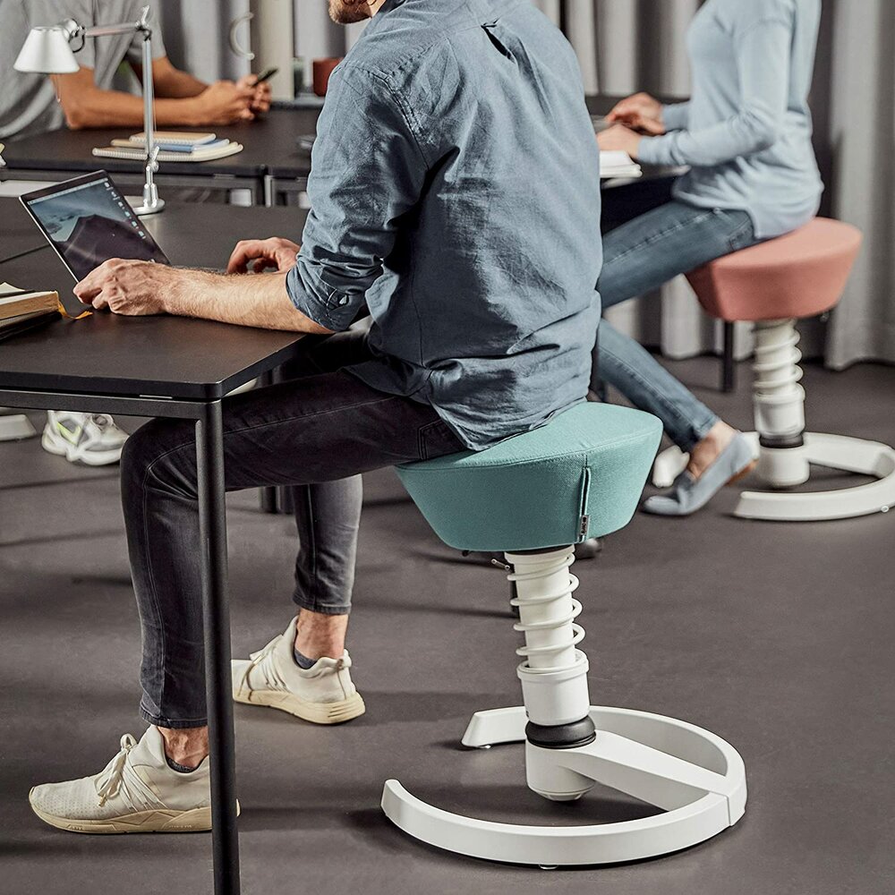 Aeris Swopper Comfort (Microfibre) | Sit-Stand Chair 
