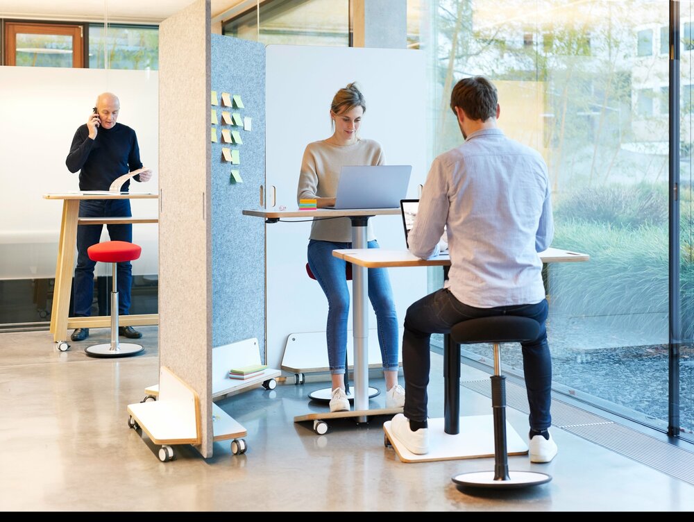 Ongo Spark | Small Gas Spring Sit-Stand Desk